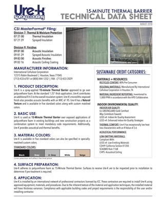 Ure-K Technical Data Sheet